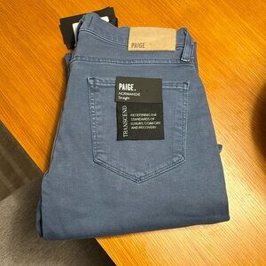 NWT Paige Normandie straight jeans (men’s)